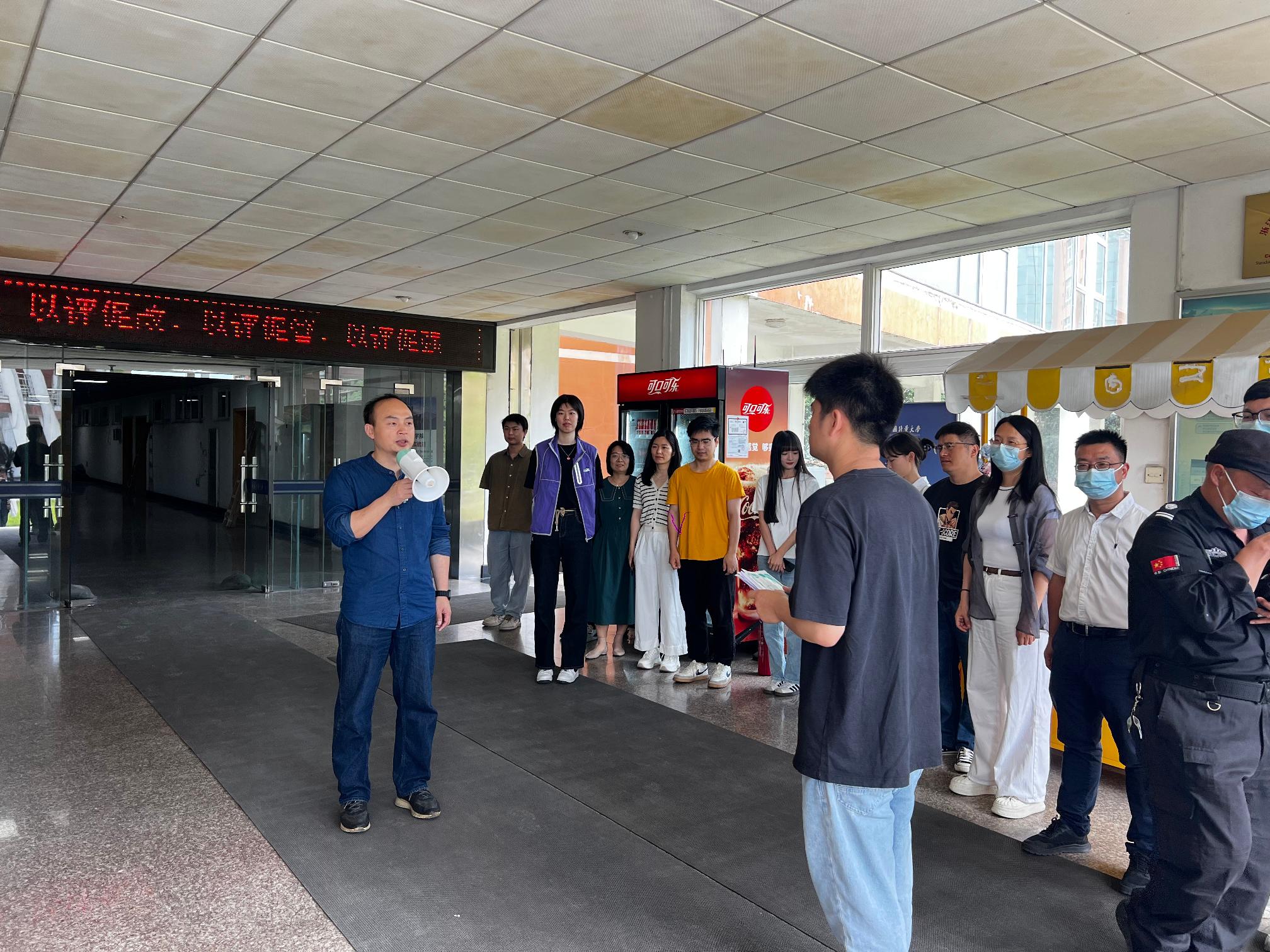 为建设更高水平的“平安校园”提供坚实保障。